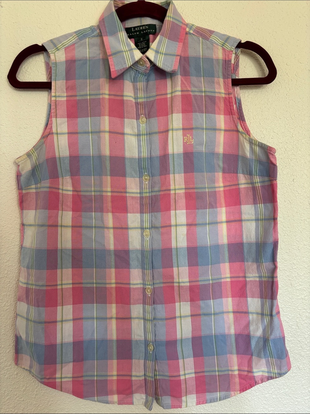 90s Button down tank classic